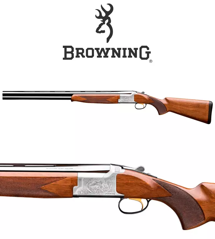 Browning B525 New Game One 12/76, vasenkätinen - Päällekkäispiippuiset haulikot - 634957358299 - 1