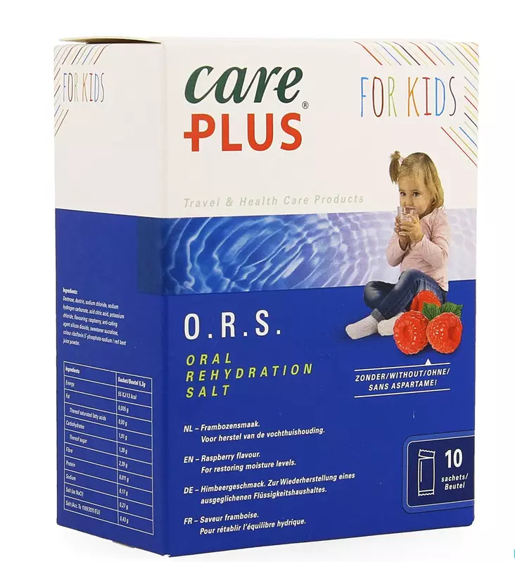 Care Plus Oral Rehydration Salt Kids - Hygienia ja kemikaalit - 8714024311029 - 1
