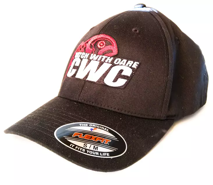 CWC Flexfit Cap Black - Lippikset - 7340029418589 - 1