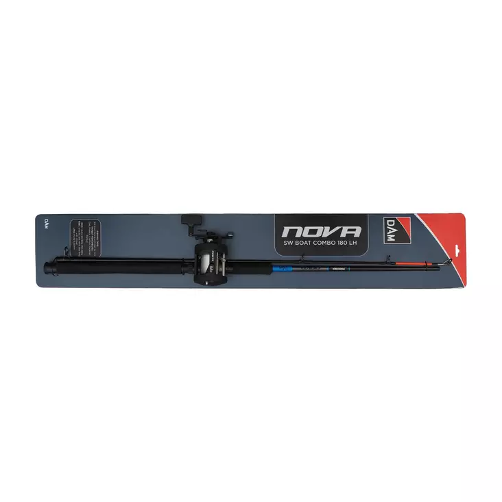 DAM Nova SW Boat 1,80m LH Combo - Vene-, pilkki- & jigging-setit - 4044641006829 - 1