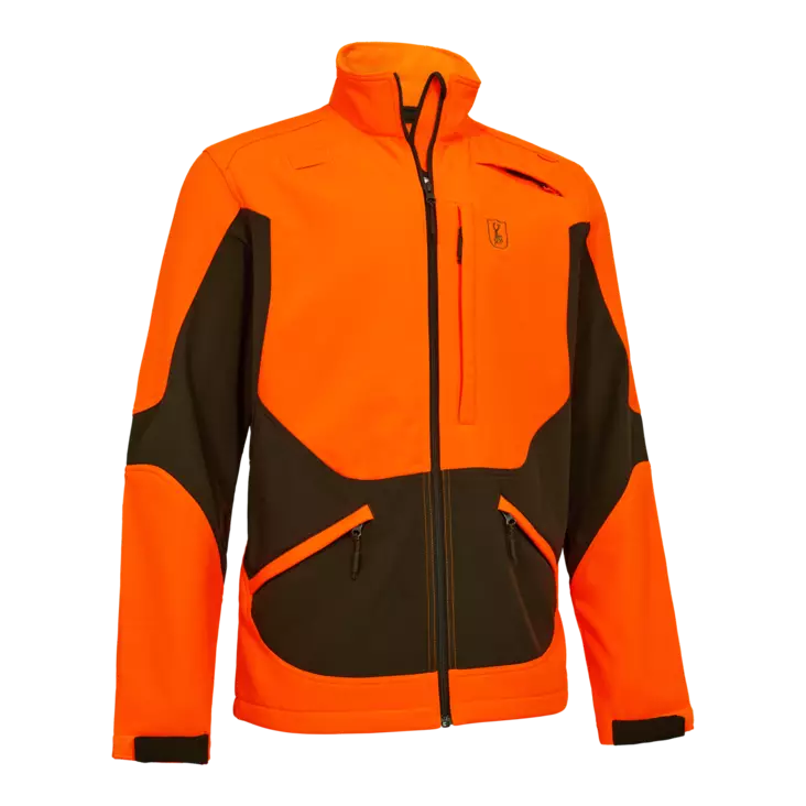 Deerhunter Rogaland Softshell Jacket Safety Orange - Miesten metsästystakit - 5702827243749 - 1