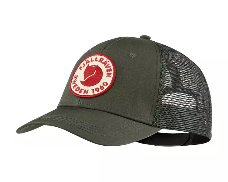 Fjällräven 1960 Logo Cap Deep Forre S/M - Metsästäjän päähineet - 7323450648459 - 1