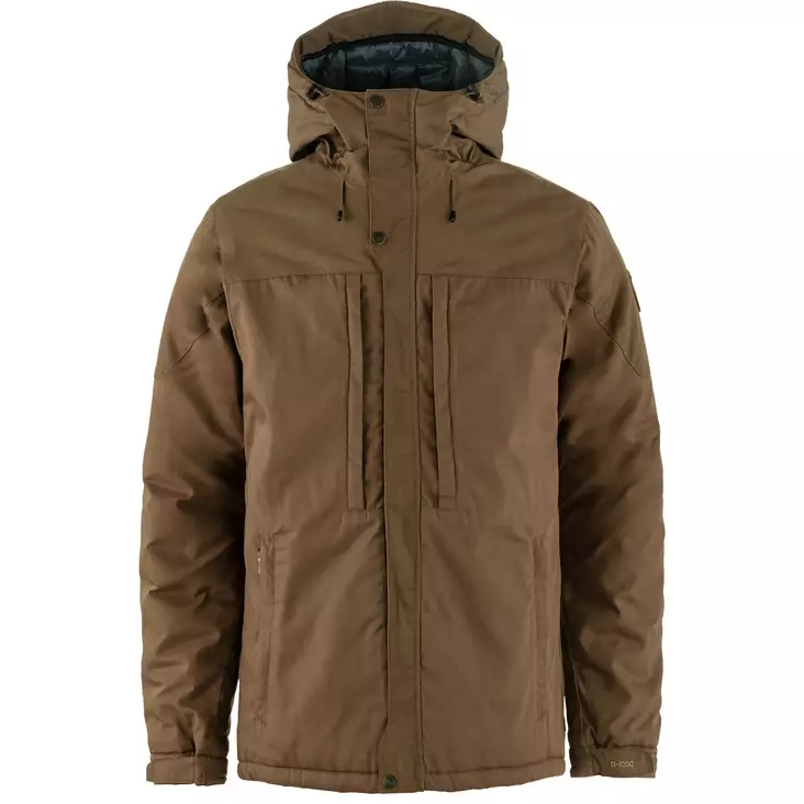 Fjällräven Skogsö Padded Jacket M Dark Oak - Miesten untuvatakit - 7323451112249 - 1