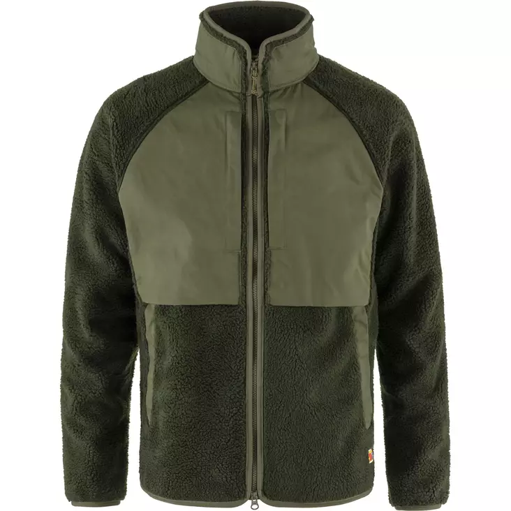 Fjällräven Vardag Pile Jacket M Deep Forest-Laurel Green - Välitakit - 7323450913199 - 1