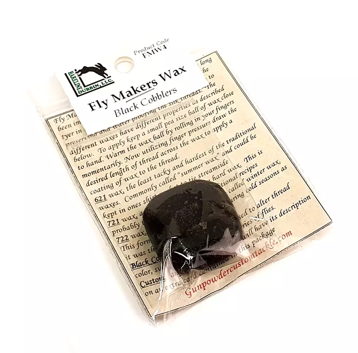 Fly Makers Wax n4 Black Cobblers -sidontavaha - Muut kemikaalit - 762820199479 - 1
