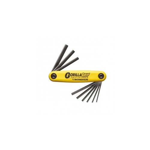 Gorilla Grip - Kuusiokolosarja 5/64-1/4" - Jousen Säätö - 037231125899 - 1