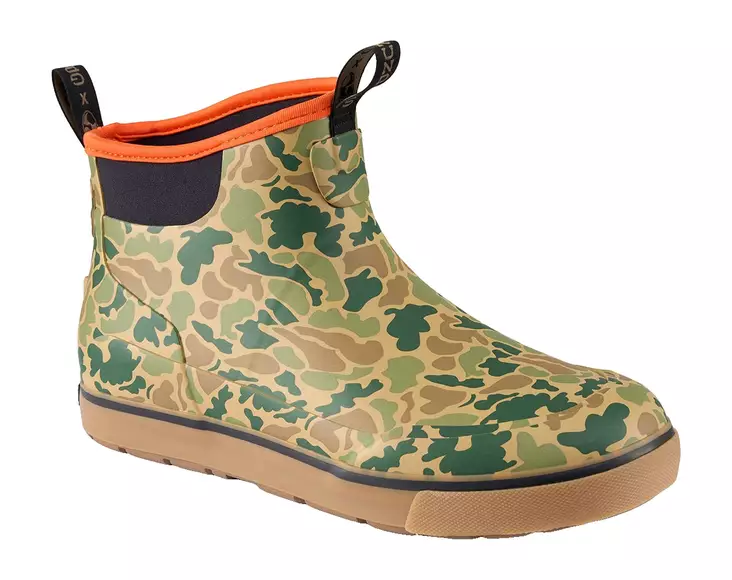 Grundens Deck-Boss Ankle Boot - Hi-Fives Camo - Kalastajan kengät - 0840316330909 - 1