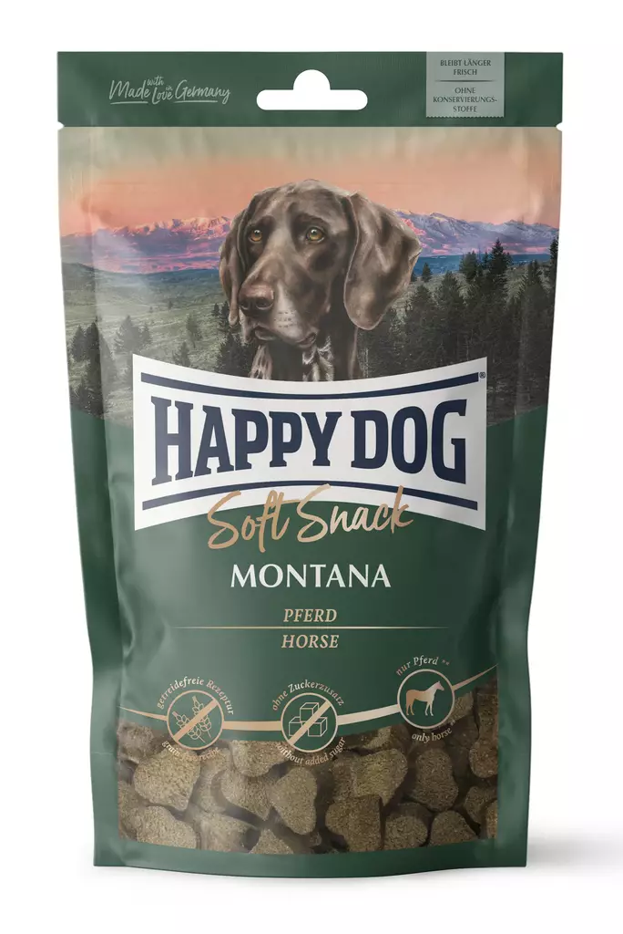 Happy Dog Soft Snack Montana 100g - Happy Dog Snack -koulutusnamit - 60689 - 1