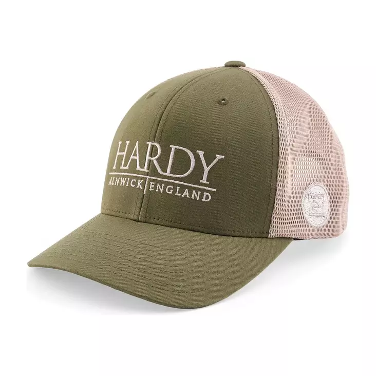 Hardy Flexfit 110 Wordmark Trucker Olive - Truckerit - 043388005069 - 1