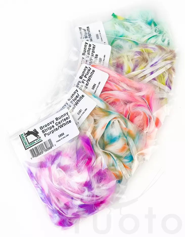 Hareline Groovy Bunny Strips - Zonkerit - 40500300009 - 1