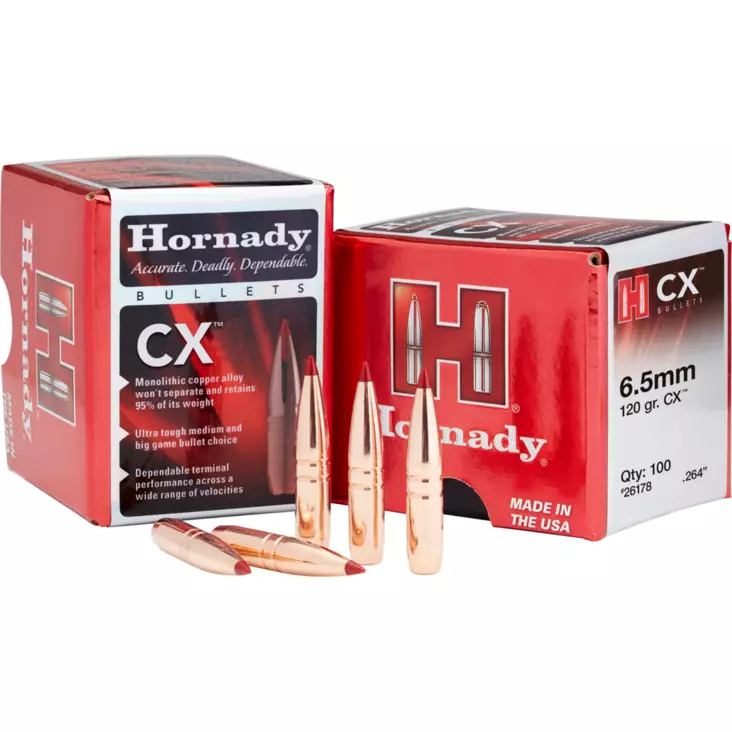 Hornady CX 7mm 9,0g 50pcs - Muut kaliiperit - 090255719529 - 1