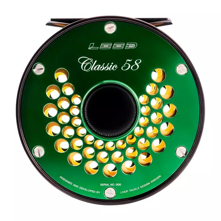 Loop Classic Fly Reel Verdant Green - Loop-perhokelat - 827142071749 - 1