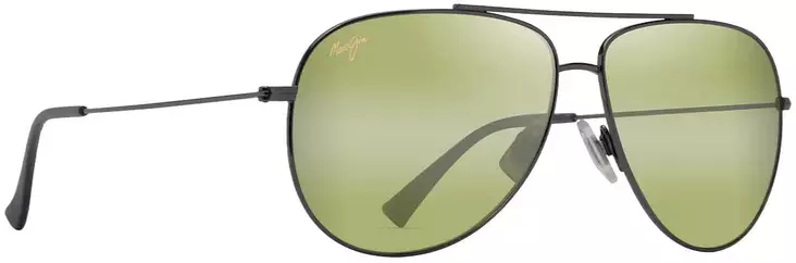 Maui Jim Hauoli XL - Shiny Dark Ruthenium Frame with HT Lens - Muovilinssit - 603429080099 - 1