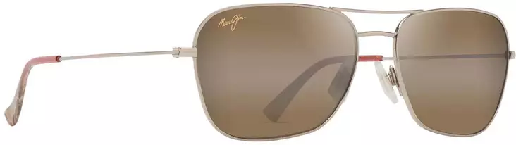 Maui Jim Naauao - Shiny Lt Gold Frame with HCL Bronze Lens - Muovilinssit - 603429080129 - 1