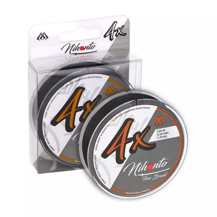 Mikado Nihonto Fine Braid 150m Black - Kuitusiimat - 5900637508779 - 1