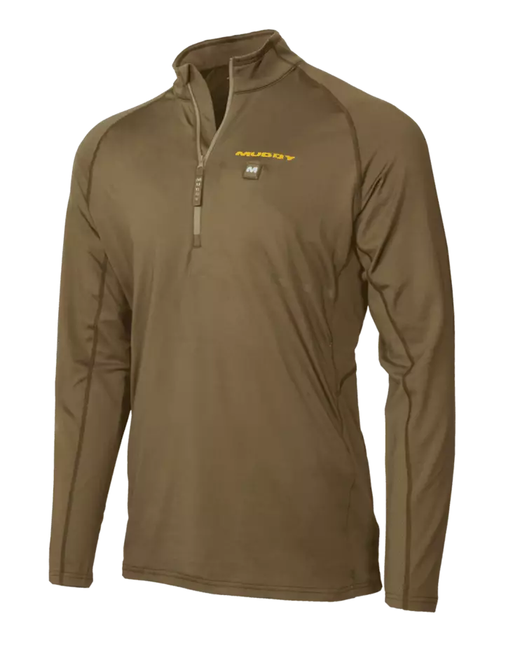 Muddy Nucleus Heated Quarter Zip - Metsästäjän alus- ja väliasut - 888151071359 - 1