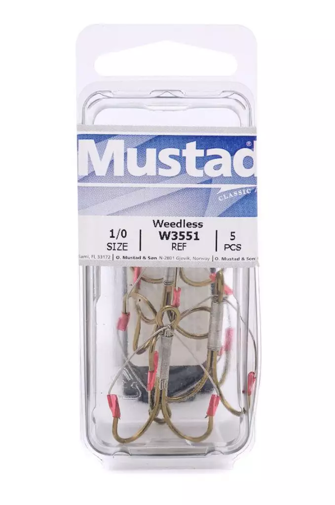 Mustad Classic W3551 - Uistinkoukut - 7021560567379 - 1