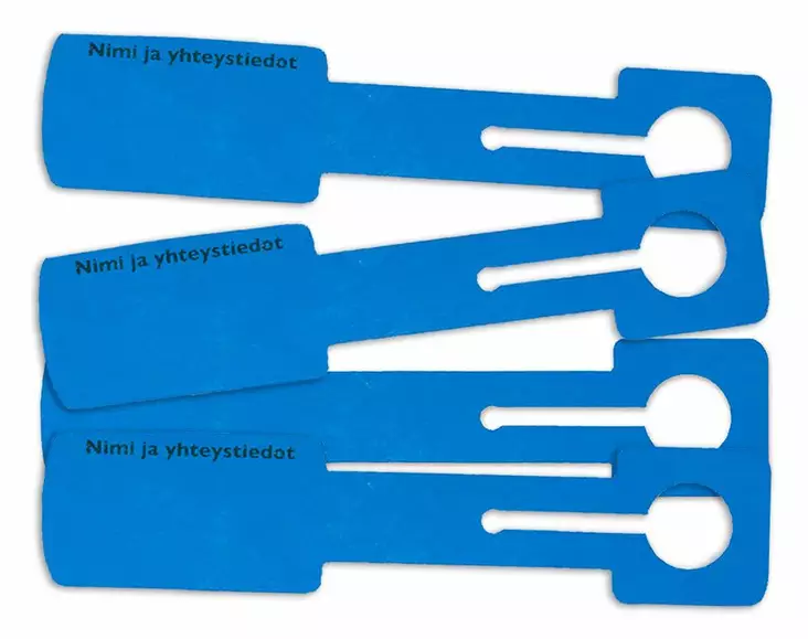 Nimilipukkeet 4kpl - Tarvikkeet - 6418252132549 - 1