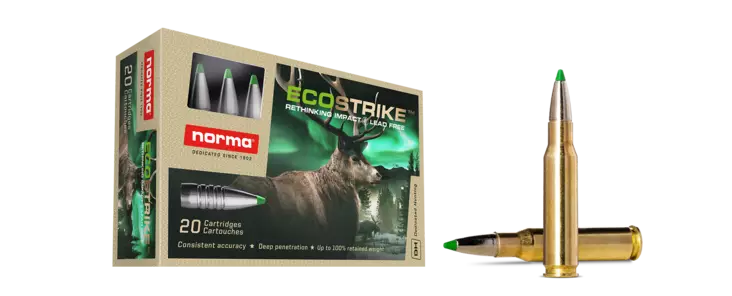 Norma Ecostrike 6,5 Creedmoor 7,8g 20pcs - Muut kiväärikaliiperit - 7393923330549 - 1