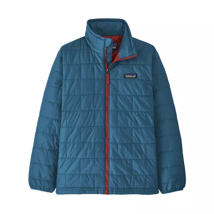 Patagonia K's Nano Puff Brick Quilt Jacket Wavy Blue - Välitakit - 195699071469 - 1