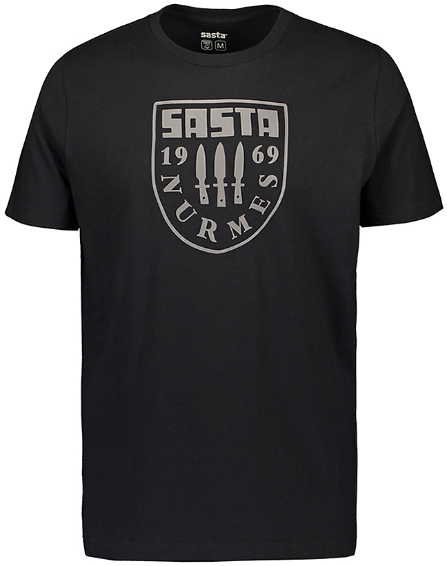 Sasta Nurmes T-Paita Musta - Metsästäjän paidat - 6419619202479 - 1