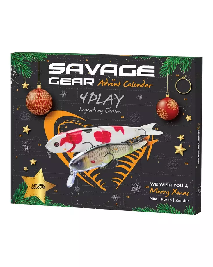 Savage Gear Advent Calendar 4Play 2026 - Viehelajitelmat - 5706301050489 - 1