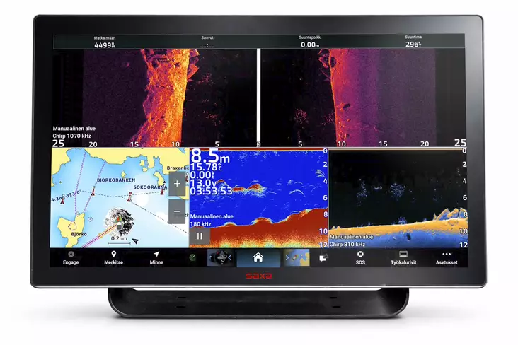 Saxa Helm Pro 19 - Saxa-lisänäytöt kaikuluotaimille - 6438407011789 - 1