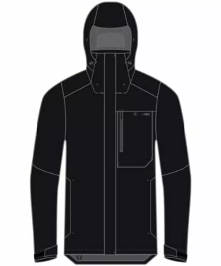 Simms Challenger Jacket Black - Miesten kuoritakit - 694264686959 - 2