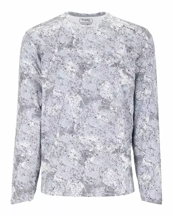 Simms Sflex Crewneck Back Eddy White - Paidat - 694264671719 - 2