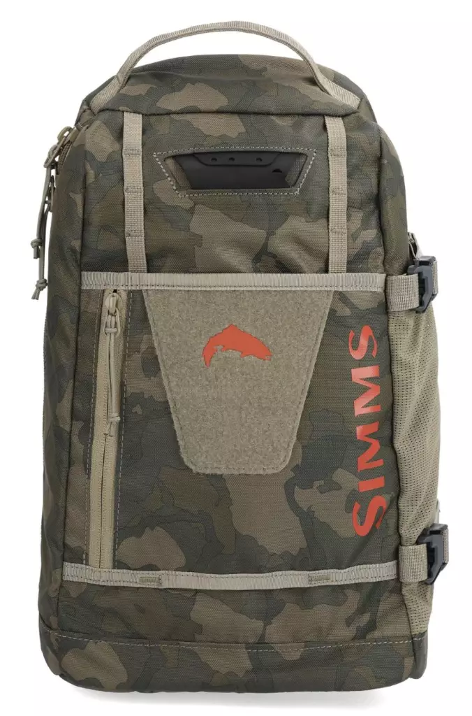 Simms Tributary Sling Regiment Camo Olive - Rinta- ja vyölaukut - 694264691069 - 1