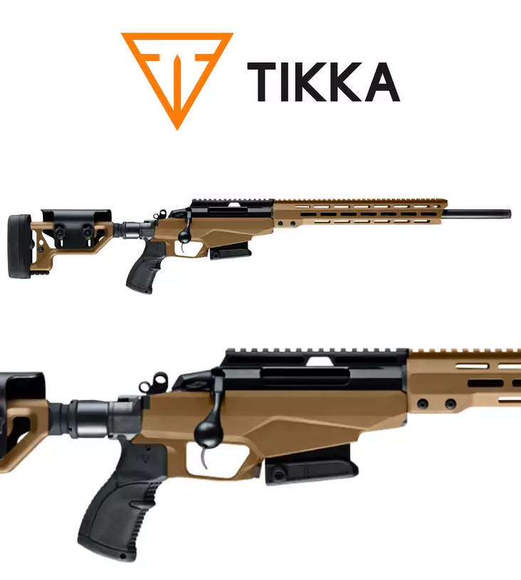 Tikka T3x Tac A1 Coyote Brown 6,5 Creedmoor - Kiväärit 6,5 Creedmoor - 602020029 - 1