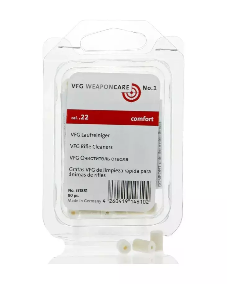 VFG Puhdistustuppo 7,5mm 50pc - Muut aseenhoitotuotteet - 4260419146409 - 1