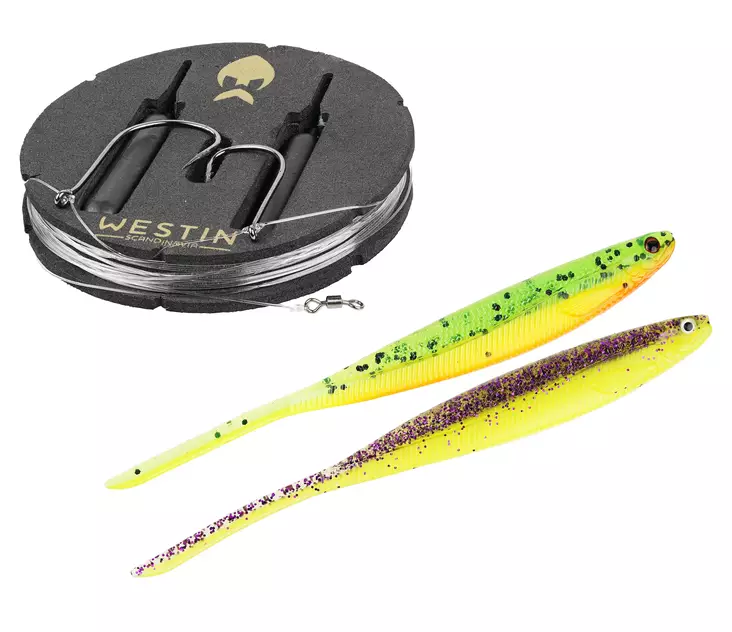 Westin Dropshot Kit 10g Dark Water Mix - Haarapyrstöiset jigit - 5707549536889 - 1