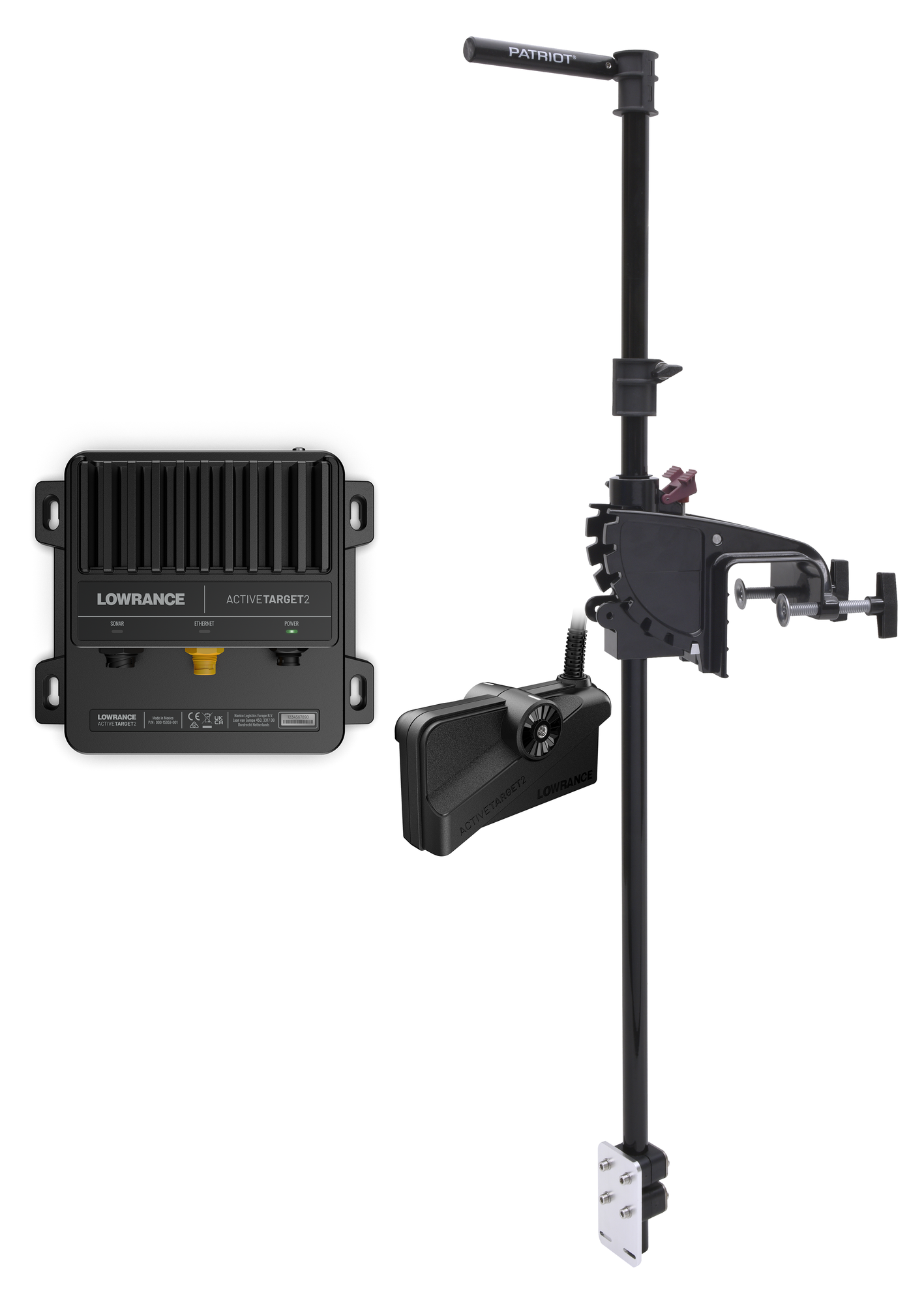 Lowrance Active Target 2 ja MultiFix anturiteline Lowrance