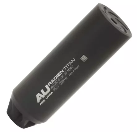 Ase Utra Radien Titan .30 Black - Äänenvaimentajat .30 / 7,6mm - AU2207B - 1