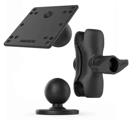 RES RAM Mount for Saxa Helm Pro SHO+DECK - Saxa-lisänäytöt kaikuluotaimille - RAMD246USAXAC - 1