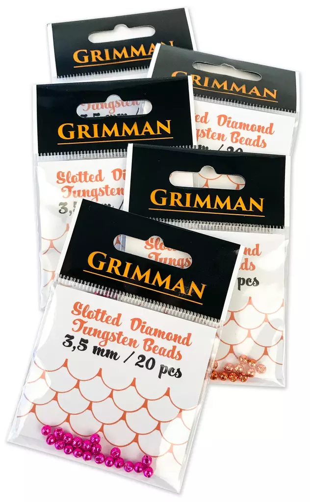 Grimman Slotted Diamond Tungsten 2,5mm - Volframikuulat - 11808020C - 2