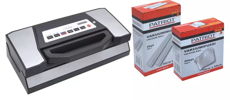 Patriot VAC-1 Vakuumikone Pakettitarjous - Vakuumikoneet ja -tarvikkeet - RES6417512527378D - 1