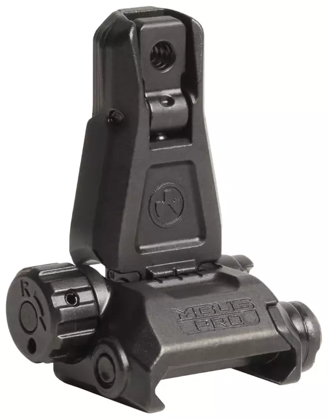 Magpul MBUS Pro - Back-Up Sight – Rear - Rautatähtäimet kivääreille - MAG276-BLK - 1