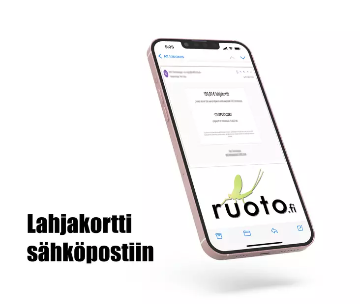 Ruoto Lahjakortti - toimitus heti sähköpostiin - Lahjakortit - Lahjakortti5VK - 3