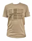 Nordhunt Ammo Flag T-Shirt Coyote - Metsästäjän paidat - 25204-C-2XL - 1