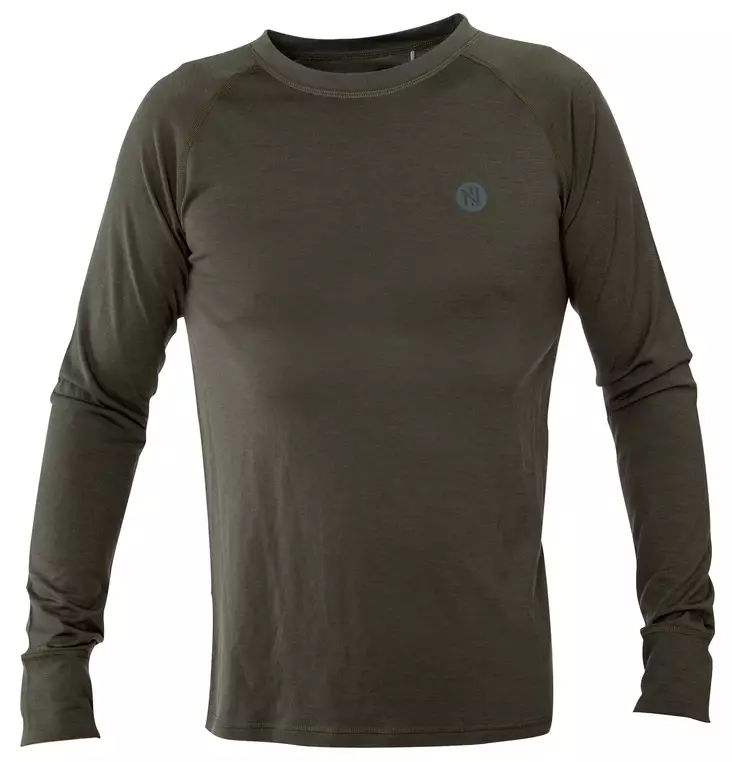 Nordhunt Porth Merino Crewneck - Metsästäjän alus- ja väliasut - 23200-L - 1
