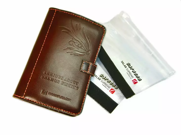 Frödinflies Leather Fly Wallet Medium -perholompakko - Perhorasiat - SUPLWM - 1