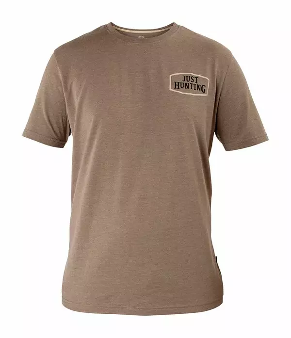 Nordhunt Just Hunting T-Shirt Khaki - Metsästäjän paidat - 26374-002-M - 1