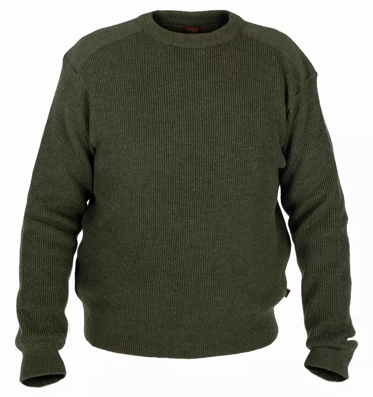 Nordhunt Oluf O-Neck Knit Green - Metsästäjän paidat - 23450-G-M - 1