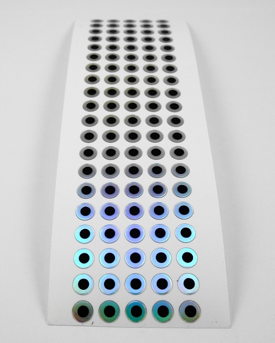 Tarrasilmä 100pcs 6mm - Tarrasilmät - SAMTS1006MM - 1