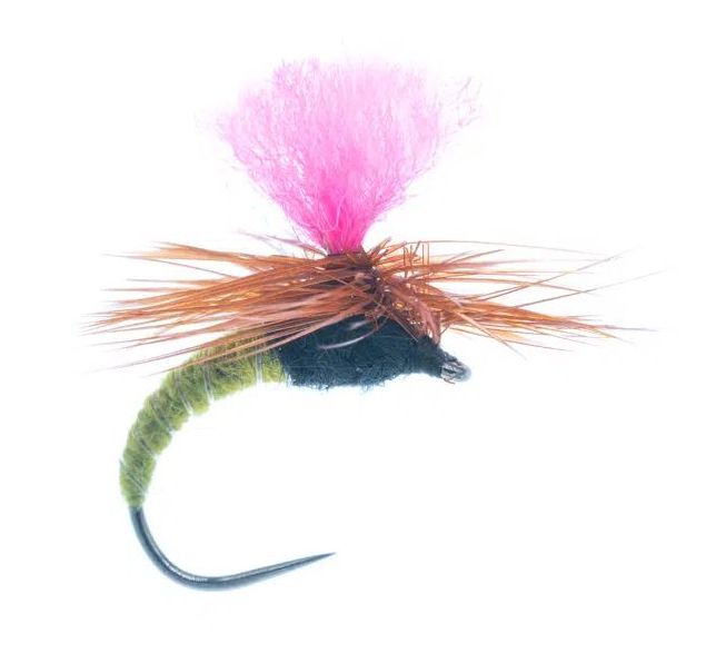 Klinkhamer Barbless Olive - Muut lohiperhot - G1111BL-12O - 1