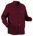 Nordhunt Sermen Flannel Shirt Bordeaux / Navy Check - Metsästäjän paidat - NH600224-248-S - 1