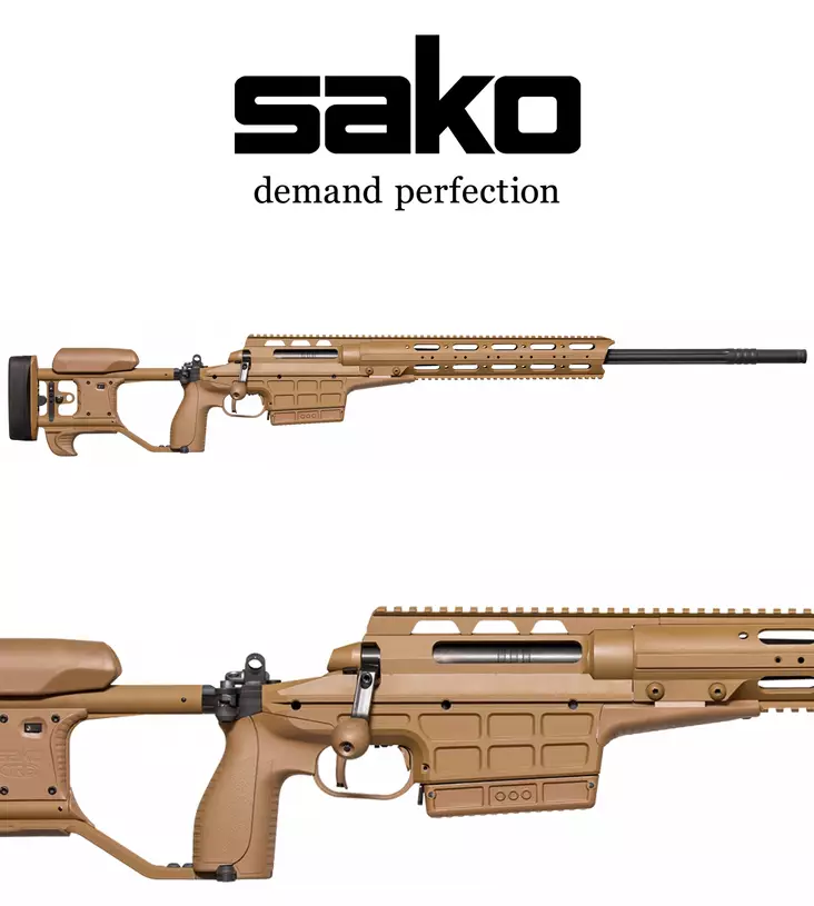Sako TRG M10 Desert Tan .338 Lapua Magnum - Muut kiväärikaliiperit - SW2S4485LMSS - 1