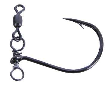 Shogun No-Twist Dropshot Hook With Swivel - Jigikoukut - dropshotshogunsviw - 1